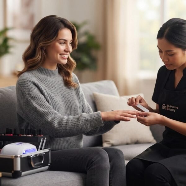 At-Home Beauty Service App: Makeup, Hair, Manicure, and Spa Packages With Professional Booking 